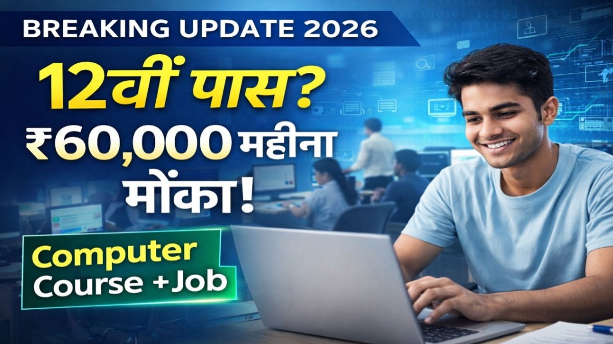 New Computer Course 2026 And Job