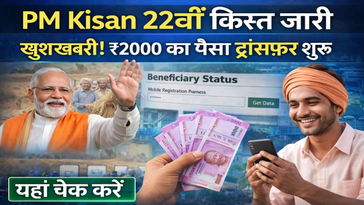 PM Kisan 22th Kist Payment Release